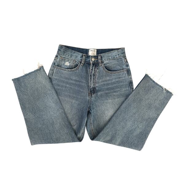 Twelve by Ontwelfth Jeans Womens Relaxed Harem Pant Distressed Size 26 - Picture 2 of 9